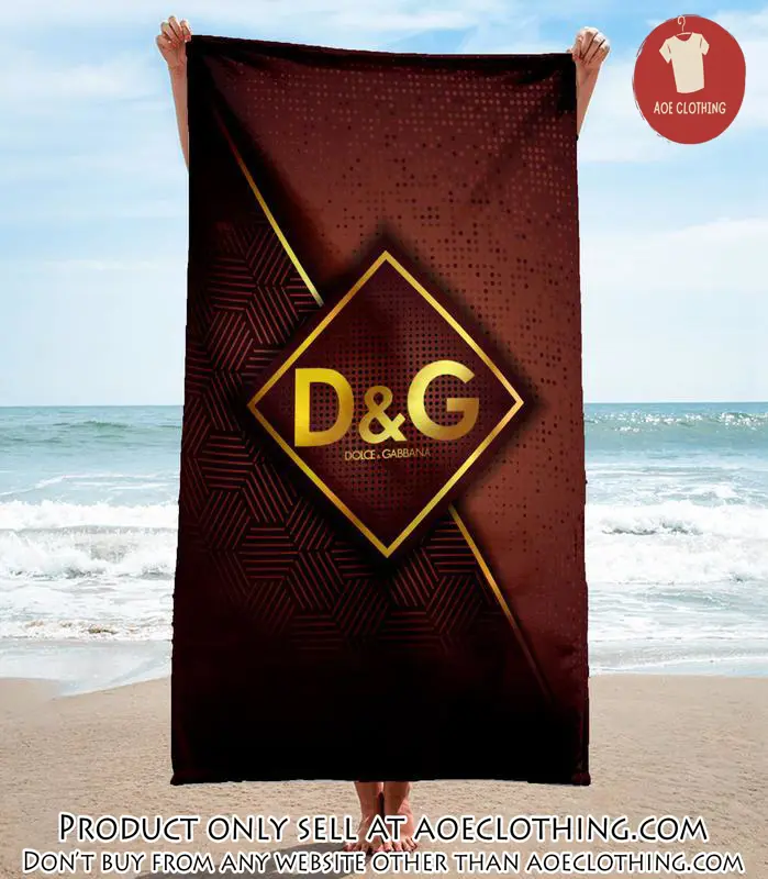 Dolce & gabbana beach towel luxury brand hot trending summer  bt00523 aoe1825329